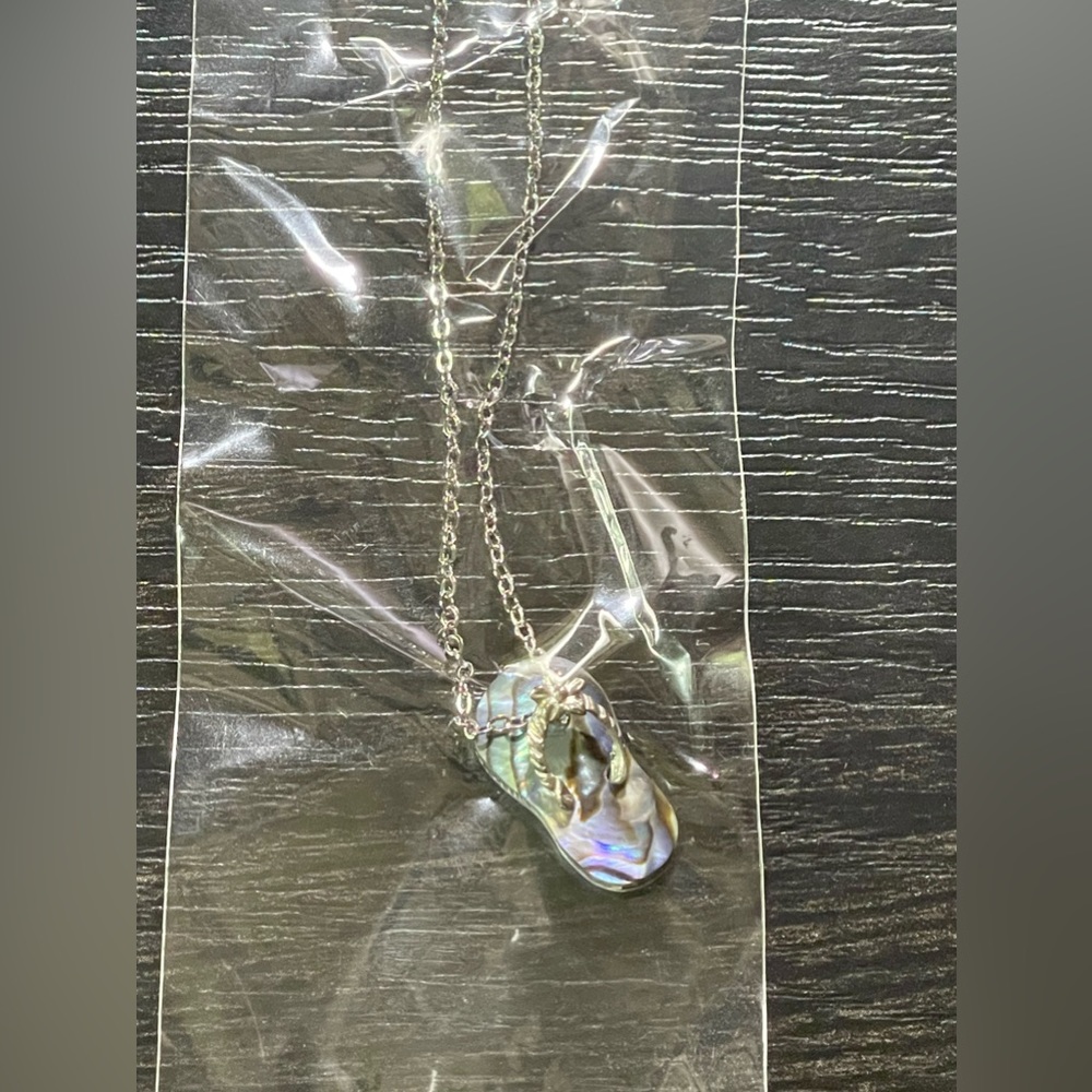 Lead free sandal marble necklace